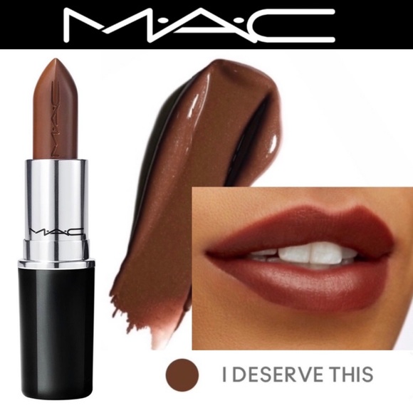 MAC Lustreglass Lipstick I DESERVE THIS 553 - Picture 1 of 12